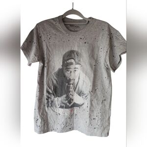 2Pac Tupac Poetic Justice T Shirt Size Small Black Gray Modern T Shirt